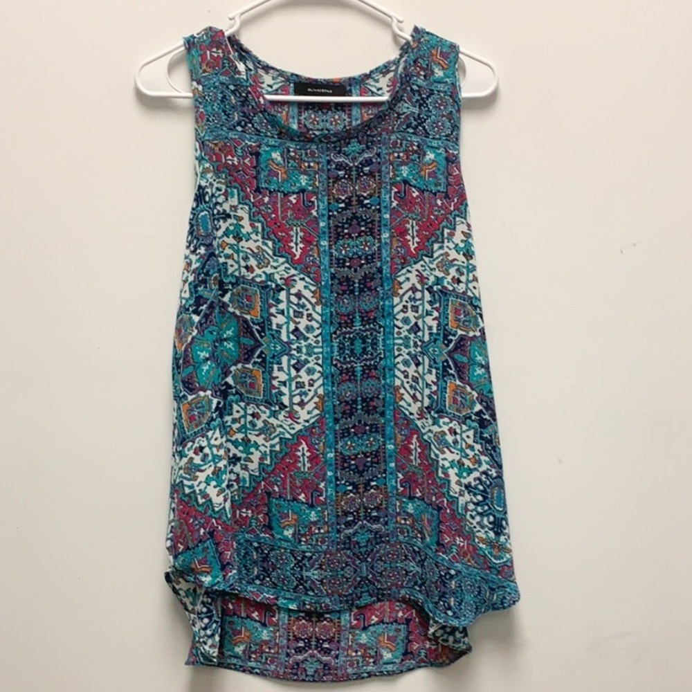 Olivaceous printed tank
